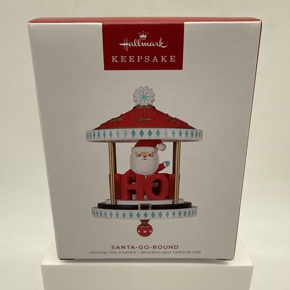 Hallmark Other - Hallmark Keepsake Christmas Ornament Santa Go Round Merry Claus 2023